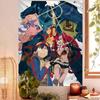 Gurren Lagann Anime Anime Tapiserie Hippie Květinové Nástěnné Koberce Dekorace do Koleje Závěsná Dekorace do Domu