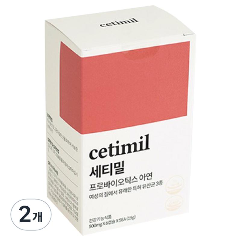 

Cetimil Women s Vaginal Probiotics Zinc Lactobacillus, 30 tablets, 2 units