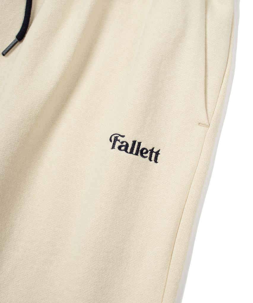 Palet Color Block Sweat Shorts Beige