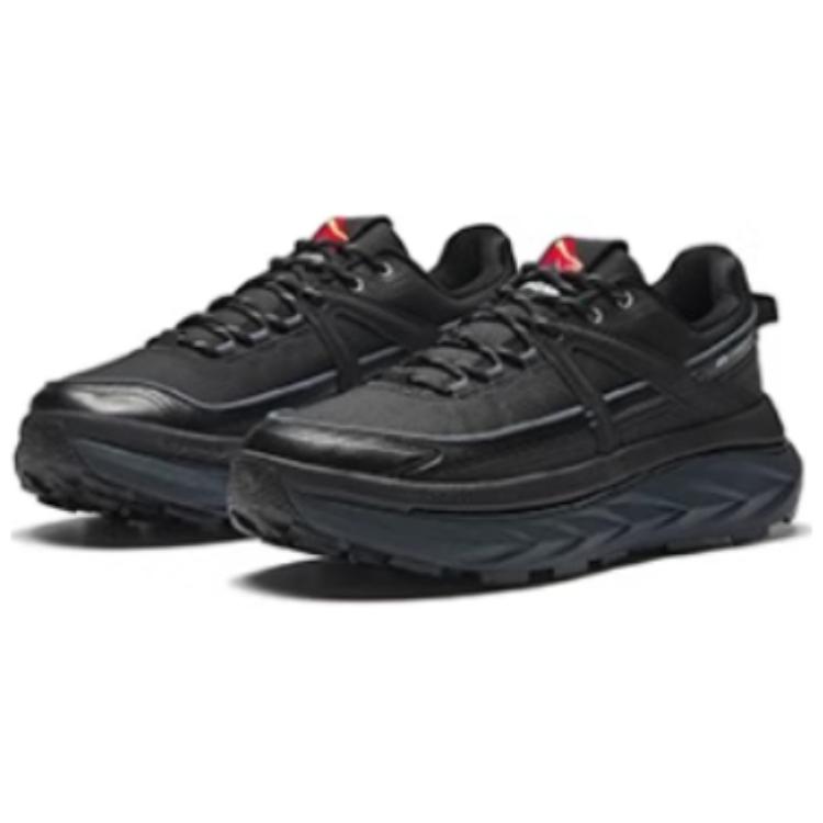 Anta Kayshan V2 Fashion Comfortable Shock Absorbing Non-Slip Low-Top Hiking Shoes Men Hiking Shoes Black 112446607A-1