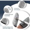 Level 5 Anti-Cut Finger Cover High-Strength Safety Flexible Anti Cut Fingertip Gloves Kitchen Tool Reusable and Durable
