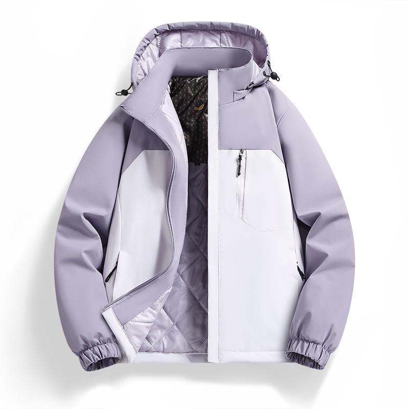 Winter New Jacket Women's Outdoor Mountaineering Clothes Leisure Sports Coat Thickened.