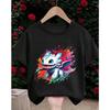 Summer Cute Toothless Cartoon Cotton T-shirt for Boys and Girls Fashionable Street Hot Casual Round Neck for Children