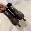 Pointed Toe Stiletto Heel Booties 2025 Autumn and Winter New Belt Buckle Sexy French Celebrity Temperament Fashion Boots