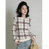 Spring Europe America Fashion Print Women's T-shirt Casual Pullover Women Long Sleeve Clothing Outdoor Casual Tees Top