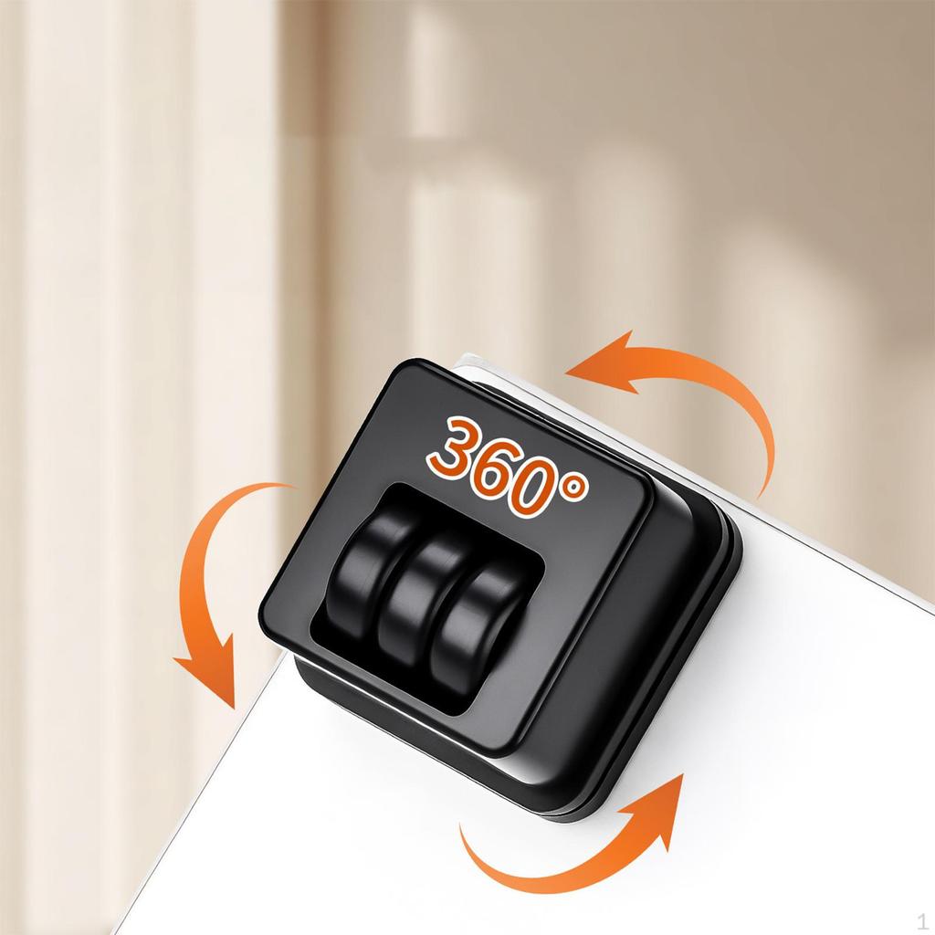 4 Pieces Furniture Caster Wheels ,Swivel Casters,Flexible Sturdy Smooth Rolling Set