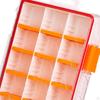 Fishing Tackle Box Jewelry Organizer Container Gear Lure Storage Case 21 Compartments for