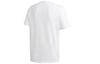 Adidas T Shirts Men's White Crew Neck Moderate Straight Fit GD5894