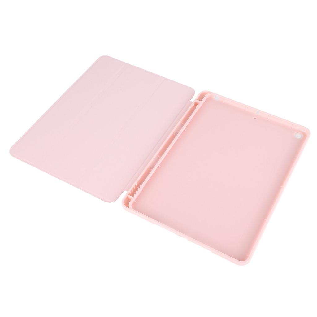 10.2in Tablet Protective Case with Pen Slot Full Wrap Protection Pink Shockproof Rugged Cover for IOS Tablet