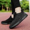 Women's Flying Woven Breathable Super Light Stuffed Sports Shoes Large Size Ultra -light Stool Women's Sports Shoes