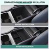 Car Center Console Storage Box for BYD Atto 3 2022 - 2025 Armrest Box Storage Tray Car Accessories Styling Accessories