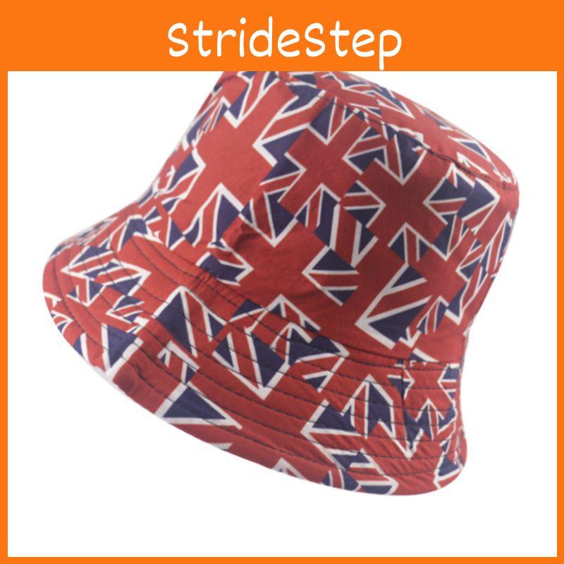 British Flag Reversible Bucket Hat Sun Protection For Outdoor Activities