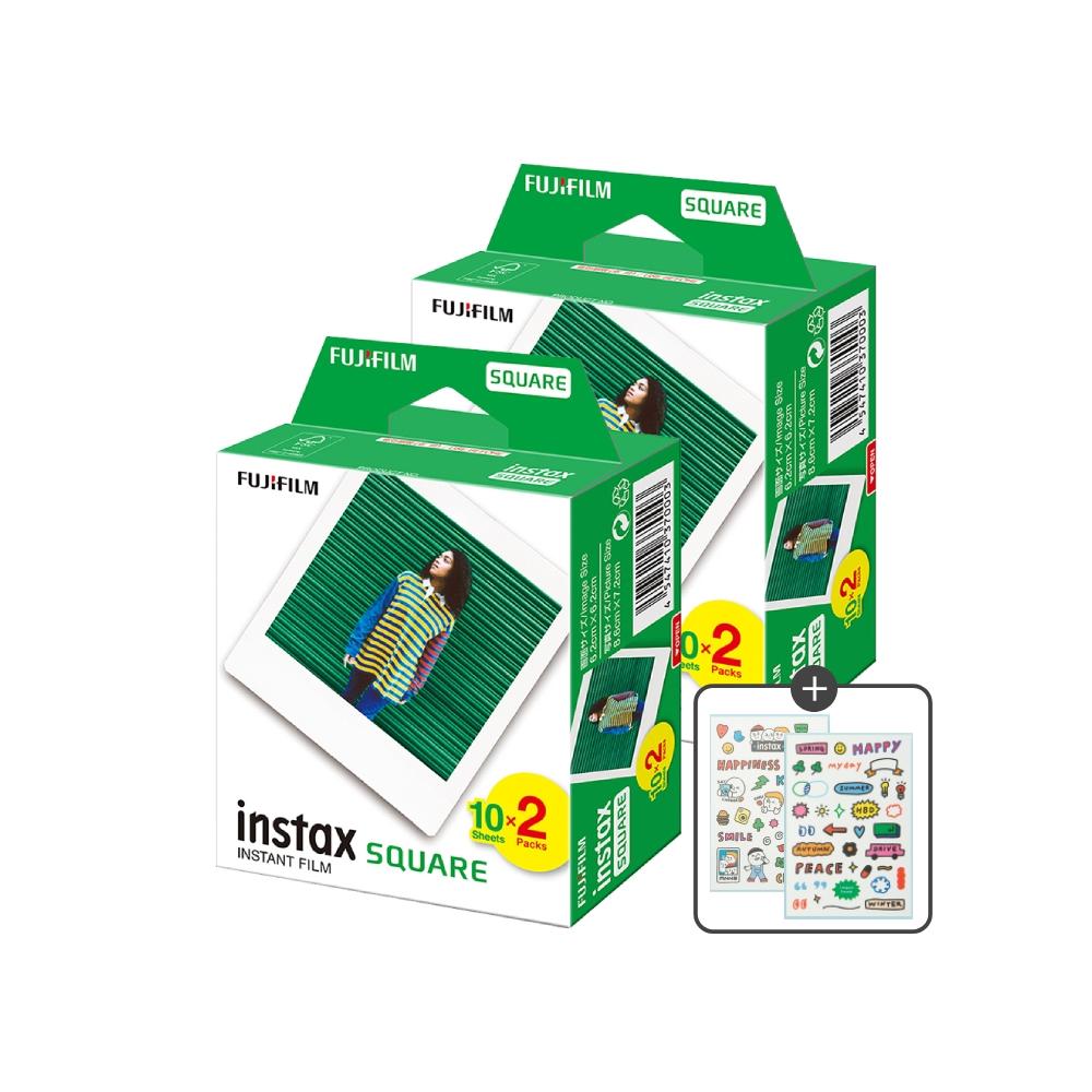 

40 листов пленки Instax Square Film 20 листов x 2 упаковки