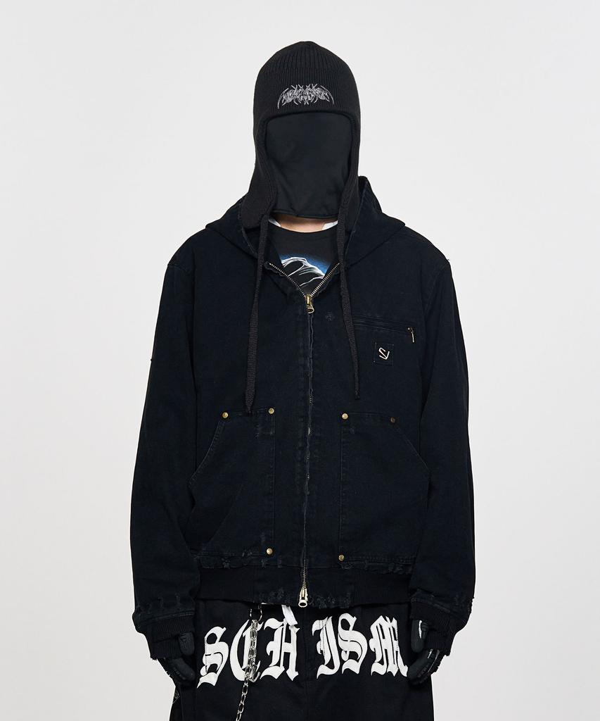 Schism Inducing Aging Work Jacket Black