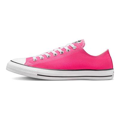 All Star Bequeme Einfache Low Top Canvas Schuhe Unisex Sneaker Rosa Weiß A03423C