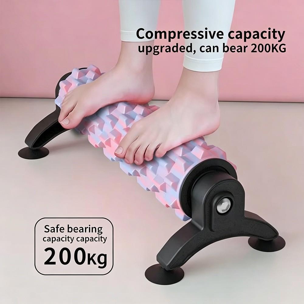 Massage Tool Solid Foam Foam Roller Suction Cup Muscle Relaxation Tool Yoga Column Massage Stick Fitness Training
