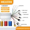 HOSH Ebike 48V 15A 250W Brushless Motor DC Controller with Double Light Wire SM Plug 6 Mosfet for Electric Bicycle