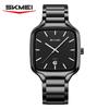 SKMEI 9366 Fashion Mens Watch Quartz Stainless Steel Band Luxury High-end Waterproof Date Display Business Casual Clock Relojes