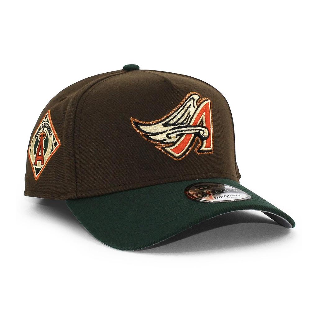 [New Era] EU exclusive cap 9FORTY snapback Los Angeles Angels MLB GREY BRIM A-FRAME SNAPBACK CAP LOS ANGELES ANGELS LA baseball 940 hat AF A-frame