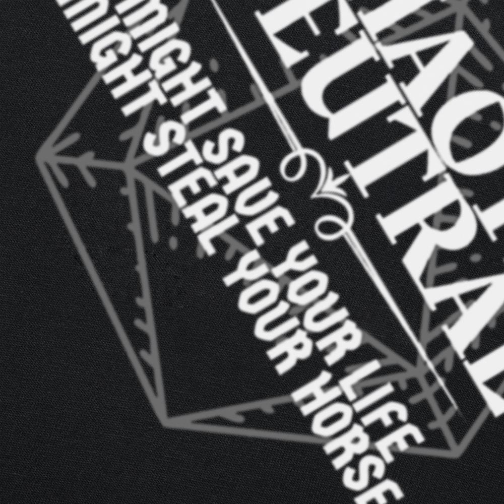 Funny Dungeons and Dragons Dungeon Master Chaotic Neutral T Shirts Short Sleeve Birthday Gifts Mens Clothing Oversized T Shirt