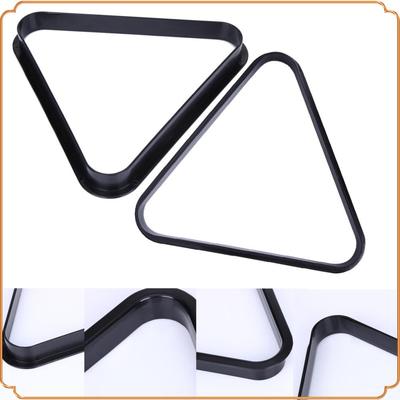 Ball Triangle Frame Plastic Billiard Table Rack Rounded Edges Wear-resistant Practical Tool Standard Size Billiards Accessories