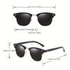 Classic Brand Designer Sunglasses Men Women Retro High Quality Sun Glasses Rivet Female Male Fashion Mirror Sunglass