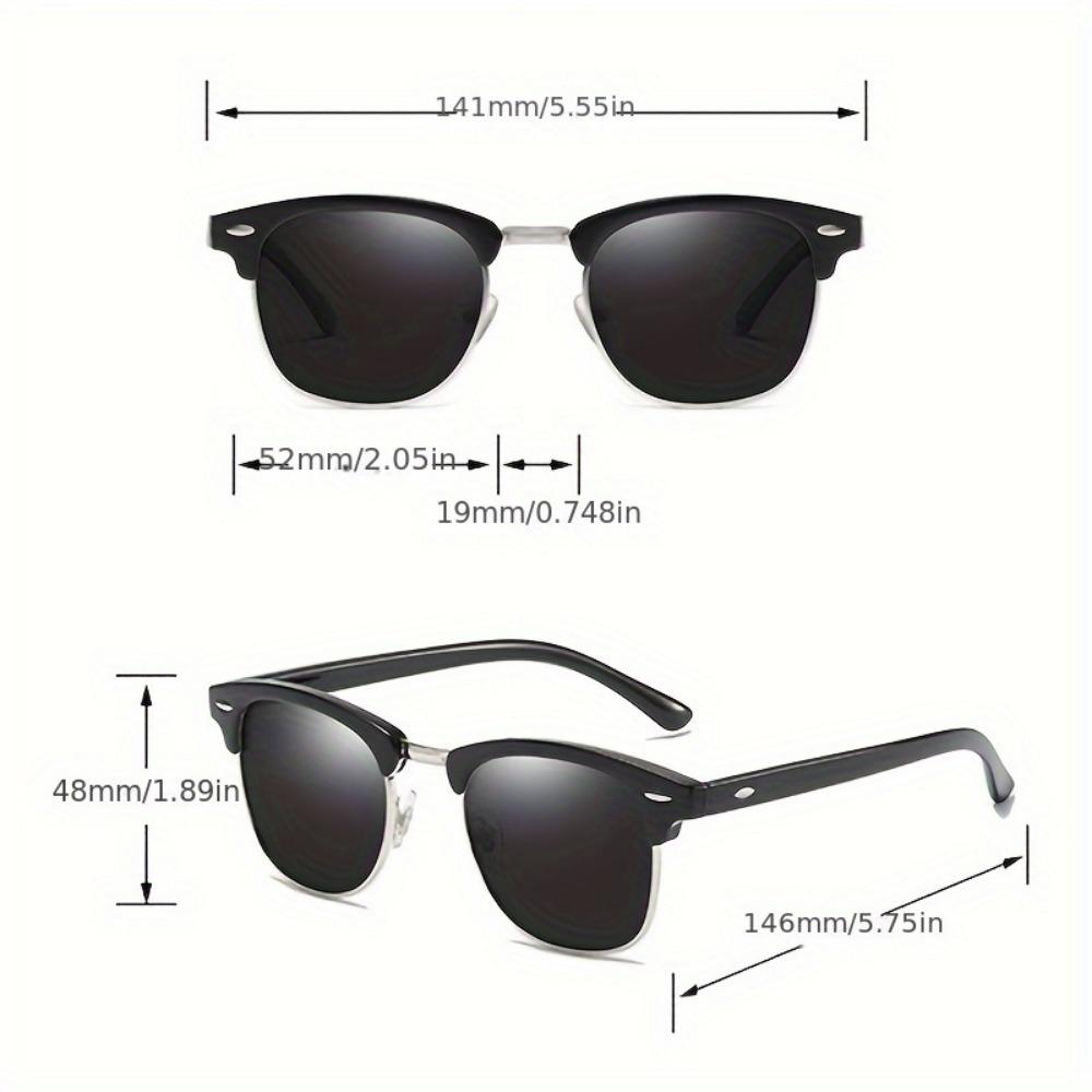 Classic Brand Designer Sunglasses Men Women Retro High Quality Sun Glasses Rivet Female Male Fashion Mirror Sunglass