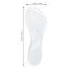 4pcs Flip Flop Insoles Self Adhesive Arch Support Cushion Insert for Thong Sandals Slippers Insoles Transparent