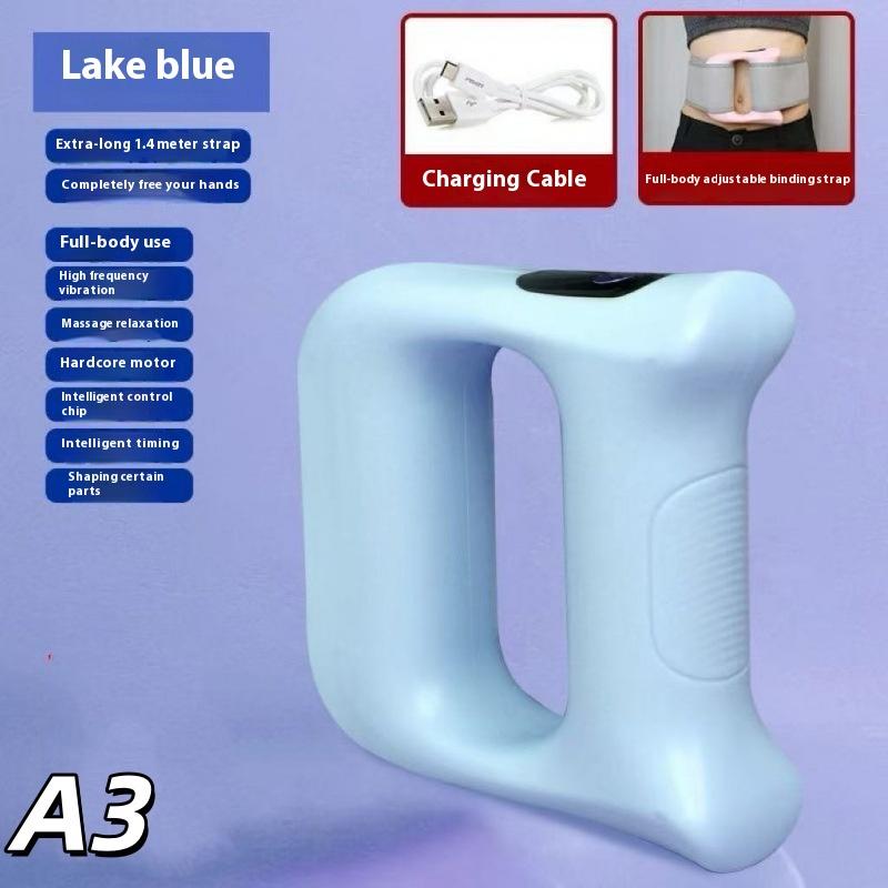 Portable Percussion Fascia Ring Usb Charging Massage Belt Vibrating Neck Membrane Massage Relaxation Shoulder Massage