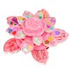 Coffret de maquillage pour enfants, jouets cosmétiques à ouverture rotative pour petites filles, ensemble de maquillage de princesse pour améliorer la créativité et l'imagination