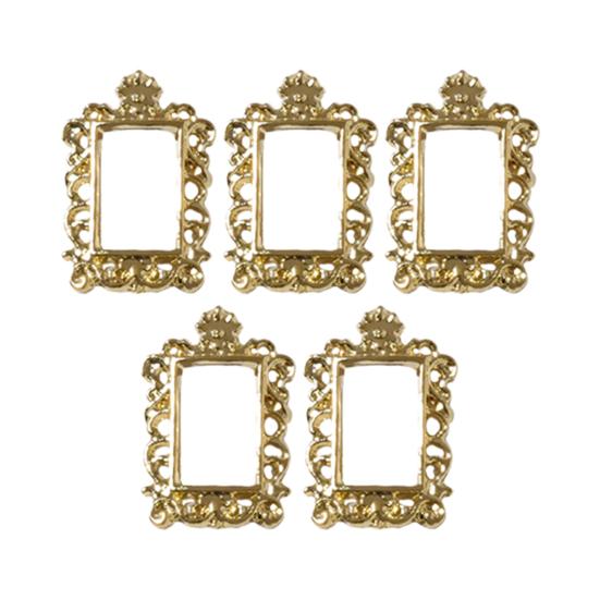 

Yousheng 5Pcs/Pack Nail Decor Vintage Hollow-carved Design Alloy 3D Nail Manicure Craft Ornaments for Nail Design 3