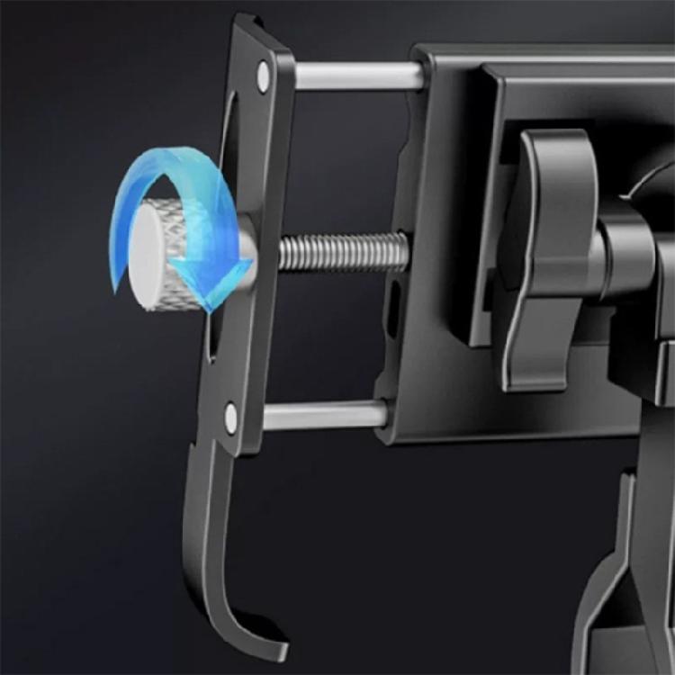 Support de pince de téléphone réglable en alliage d'aluminium pour motos et vélos électriques Assurant la stabilité et une communication claire