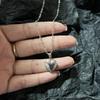 Ciondolo Collana Portafoto a Forma di Cuore Ciondoli Cuore Amore Medaglione Fluttuante Collane Moda Donna Uomo Gioielli Memoriali