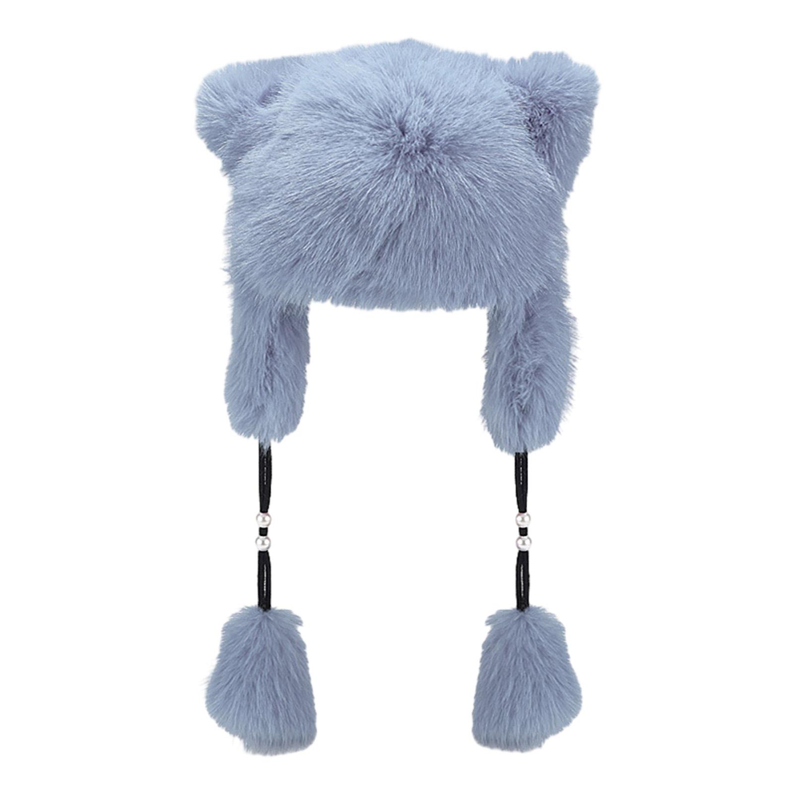 

Милая шапка в форме медвежьих ушек для девочек, зимняя, студенческая, для активного отдыха, велоспорта, катания на лыжах, альпинизма, теплая шапка-ушанка для холодной погоды 2