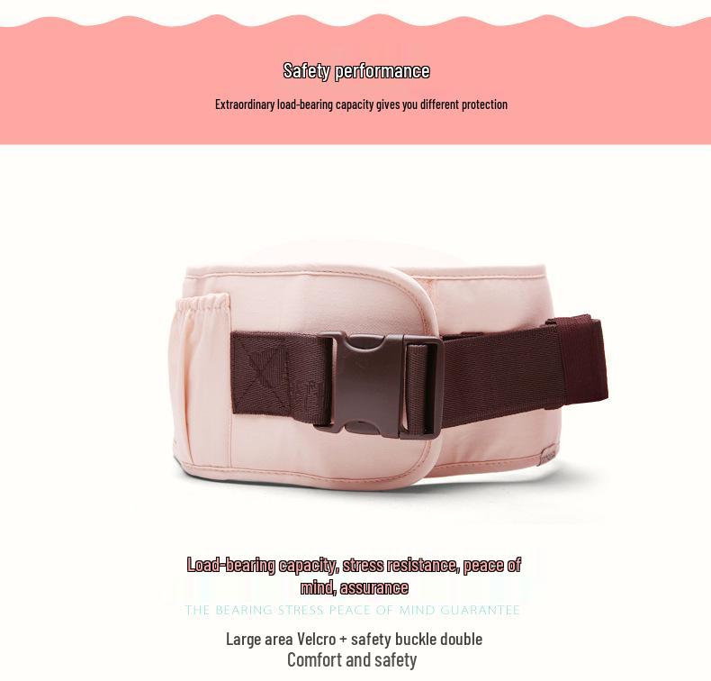 Bass Bear Breathable Baby Hip Seat Carrier - Multifunctional Infant Support