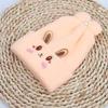 Autumn and winter rabbit baby new hat newborn tire cap thickened baby warm double wool pullover cap 0--6 months