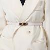 Classical Adjustable Buckle Thin Waist Belt for Women Lady Fashionable Stylish Design Waistband Decorative Dress Sash