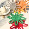 Sous-verre Style Nordique Tournesol Corde de Coton Sous-verre, Tapis Isolant Thermique Fait Main pour Tasse Antidérapante Table, Set de Table Pots Et Tasses Tissé