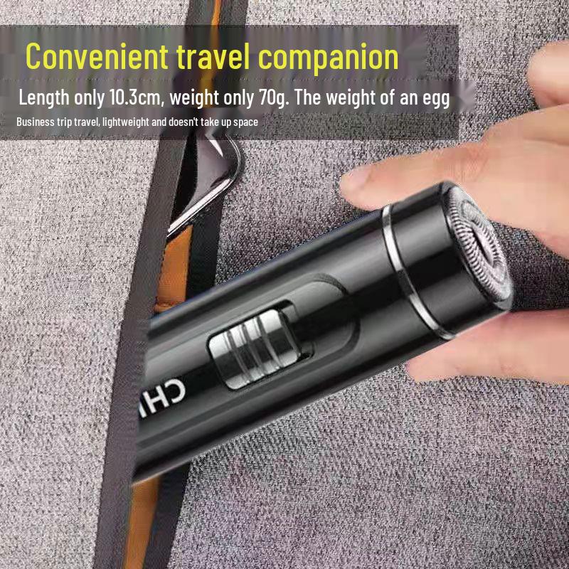 Chigo USB Rechargeable Men's Smart Electric Shaver - Portable & Washable Razor