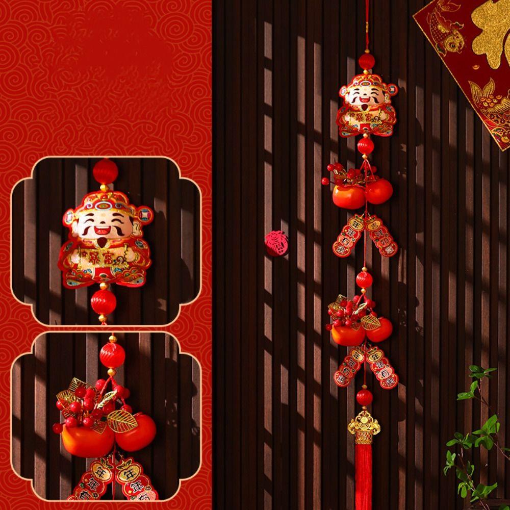 Traditional Spring Festival Door Decoration New Year Hanging Ornaments Party Decoration