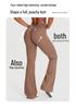 European and American Sleeveless Yoga Bodysuit with Strap Pocket, Sexy Open Back, Hip Lifting Flared Jumpsuit