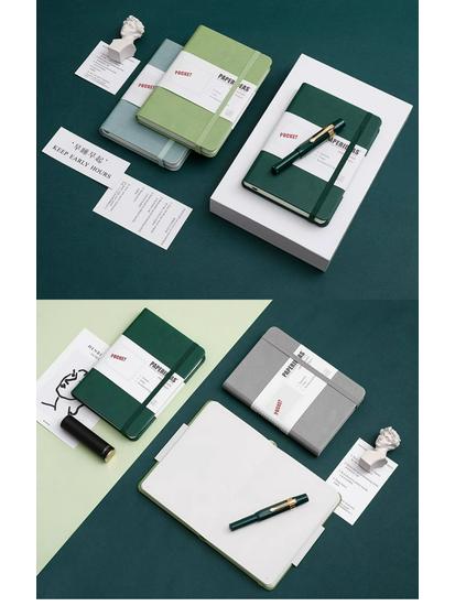 A6 Taschenkarten Mini Notizbuch: Tragbares Kurzschrift-Tagebuch & Reporter-Journal