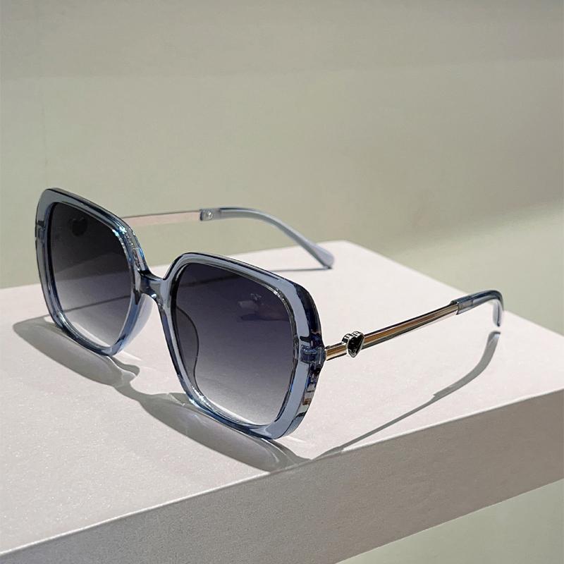 Vintage Square Sunglasses Women Fashion Cute Candy Color Rim Gradient Shades  Trendy Retro Brand Design Sun Glasses