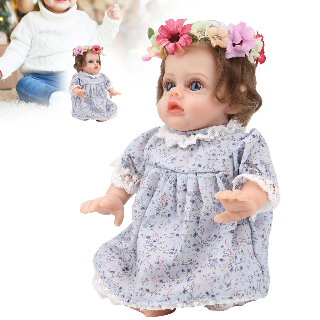 30CM Mini Cute Finished Reborn Baby Doll Lifelike Children Role Play Doll Girls Gift Toy