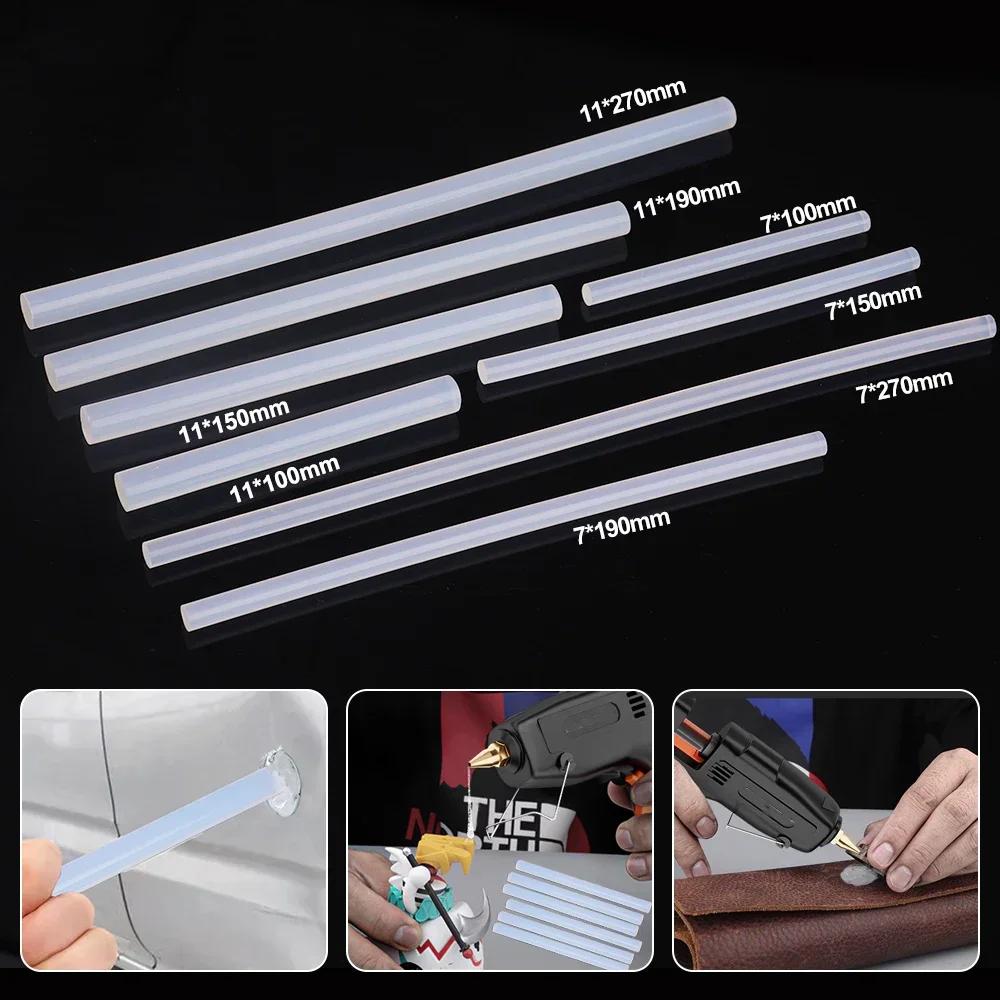 Transparent Hot Melt Glue Strips High Viscosity Car Dent Repair Adhesive Stick DIY Craft Bonding Car Body Repair Tools 7/11mm