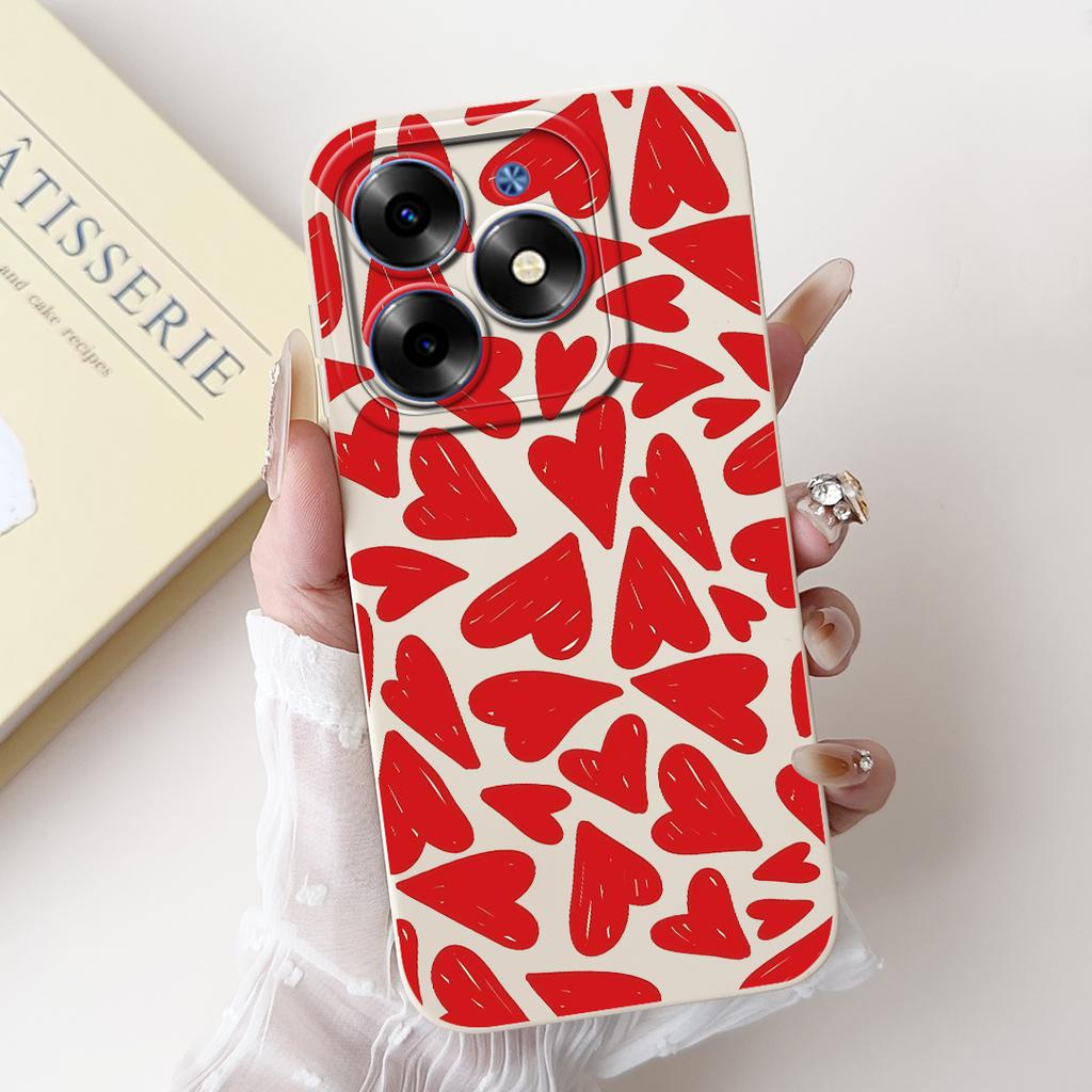 For Infinix Hot 40 Pro Case X6837 Fashion Cat Cartoon Cover Soft Silicone Phone Case For Infinix Hot 40i Hot40 Pro Hot40i Fundas