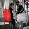 Japanische Umhängetasche Herrenmode Rucksack Damen Große Kapazität Multifunktionale Schultasche