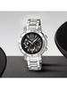 Casio - Stainless Steel Strap Black Dial Women's Quartz Watch SHN-7502D-1ADR