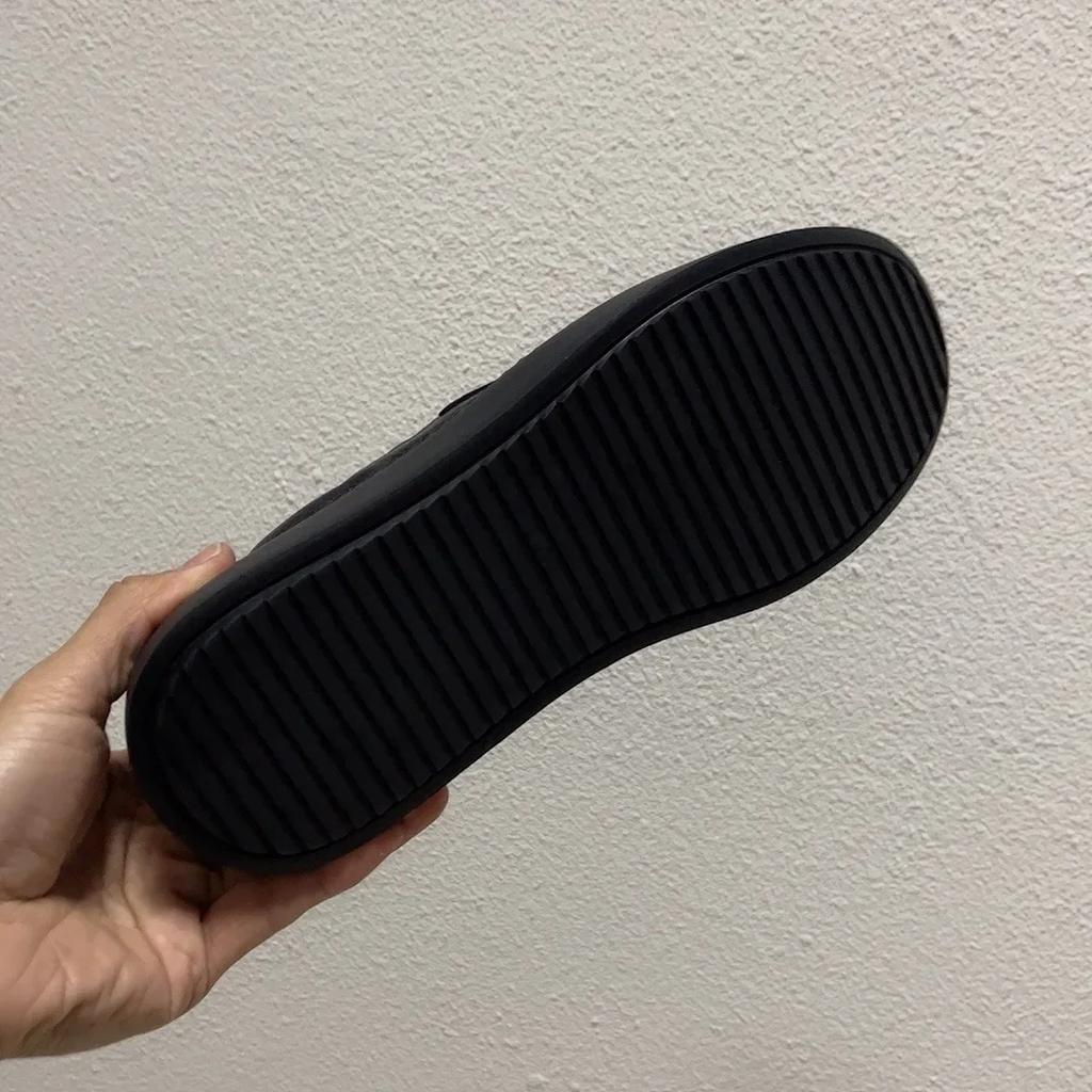 Black Casual Leather Shoes for Men  New Designer Spring Autumn Loafers Male Fashion Luxury Men's Dress Shoes