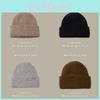 Classic Korean Style Beanie For Women Premium Cotton Knit Warm Winter Hat